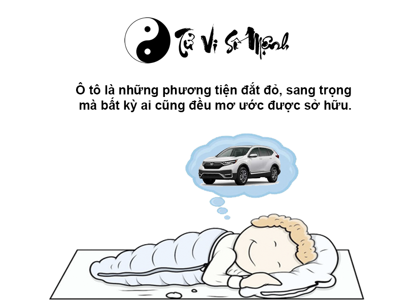 Nằm mơ thấy ô tô là điềm báo gì và ứng với con số nào