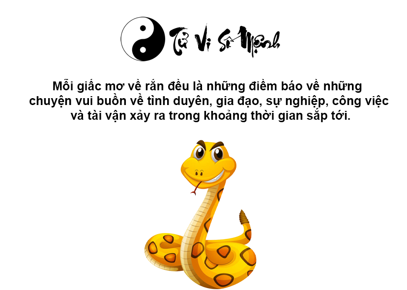 Nằm mơ bị rắn cắn dự báo điềm gì và ứng với con số nào