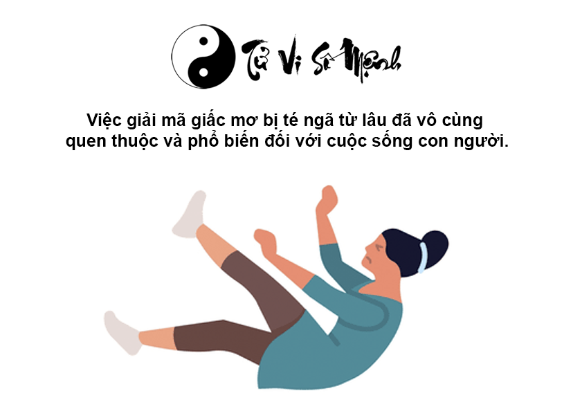 Mơ bị té ngã là điềm báo gì và ứng với con số nào