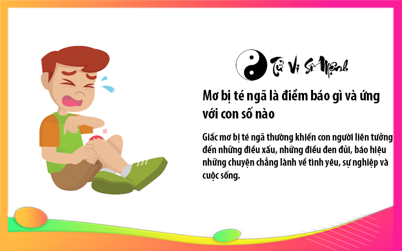 Mơ bị té ngã là điềm báo gì và ứng với con số nào