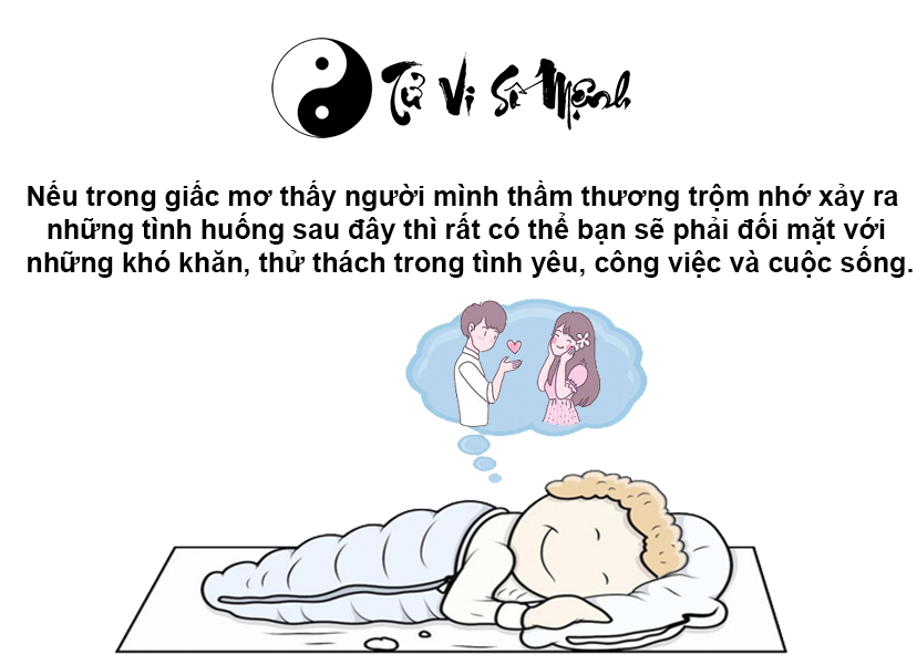 Mơ thấy người mình thầm thương trộm nhớ là điềm gì