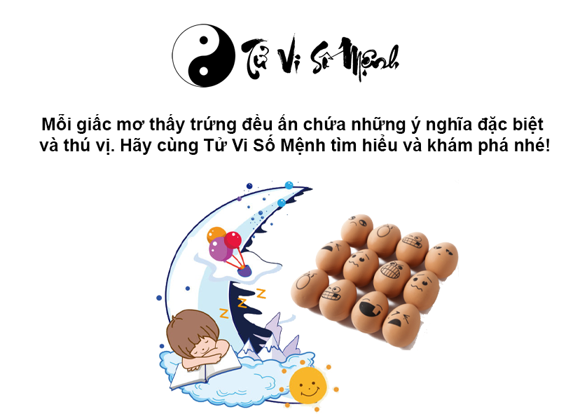 Nằm mơ thấy trứng là điềm gì và con số tương ứng