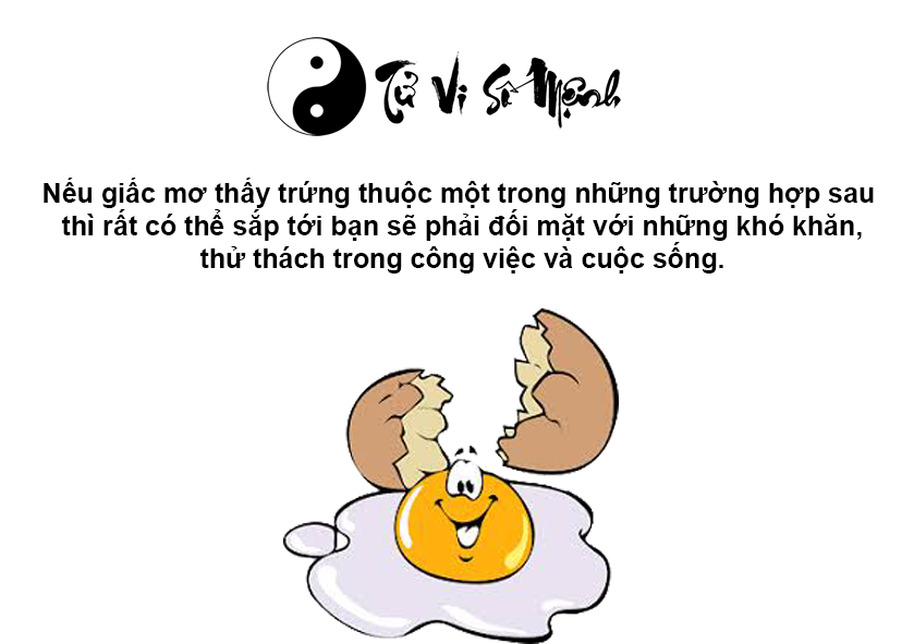 Nằm mơ thấy trứng là điềm gì và con số tương ứng