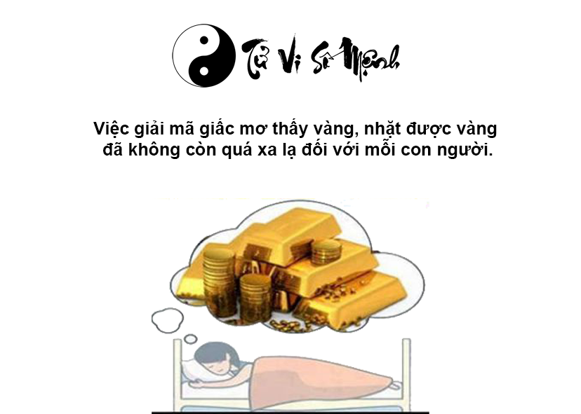 Nằm mơ thấy vàng dự báo điềm gì và ứng với con số nào