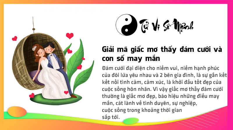Giải mã giấc mơ thấy đám cưới và con số may mắn