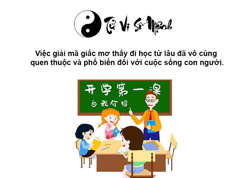 Giải mã giấc mơ đi học và con số may mắn tương ứng