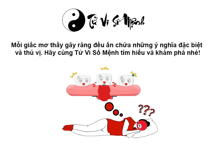 Giải mã giấc mơ gãy răng và con số may mắn
