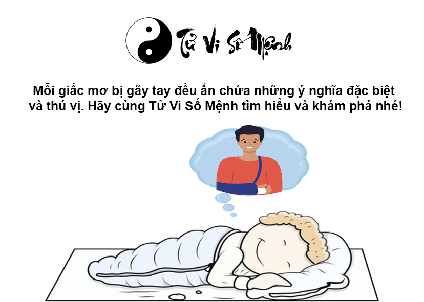 Giải mã giấc mơ bị gãy tay và con số may mắn