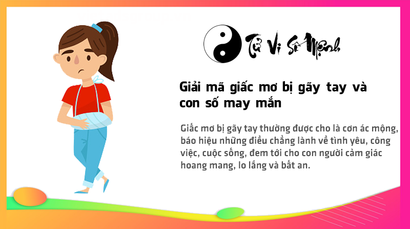 Giải mã giấc mơ bị gãy tay và con số may mắn