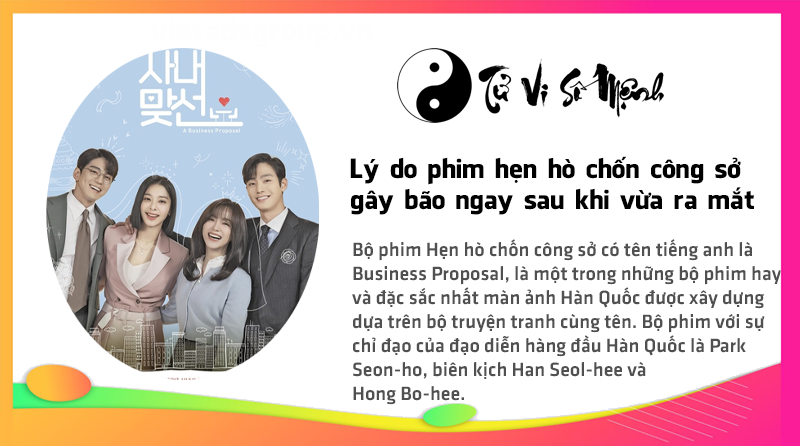 Lý do phim hẹn hò chốn công sở gây bão ngay sau khi vừa ra mắt