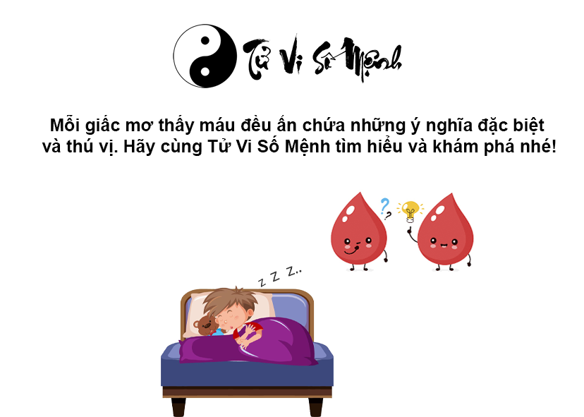 Giải mã giấc mơ thấy máu và con số may mắn