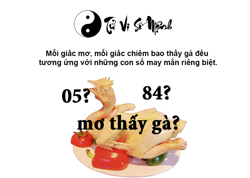 Nằm mơ thấy gà là điềm báo gì và ứng với con số nào