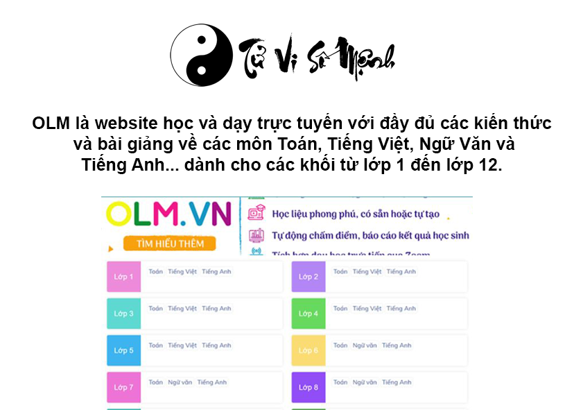 OLM là gì và hướng dẫn sử dụng OLM cho học sinh và giáo viên