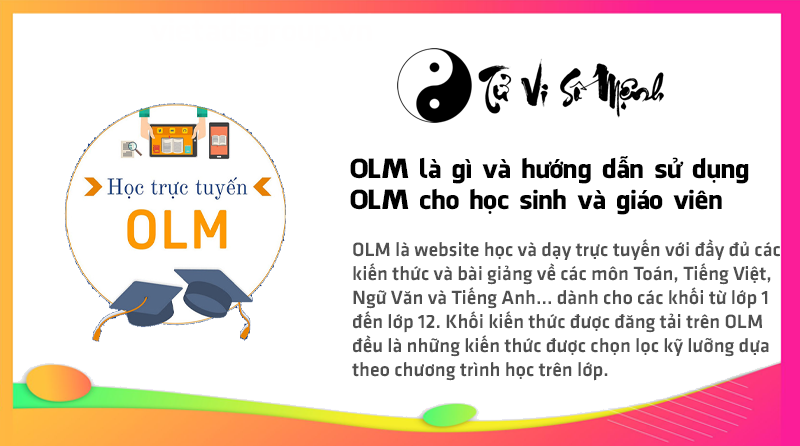 OLM là gì và hướng dẫn sử dụng OLM cho học sinh và giáo viên