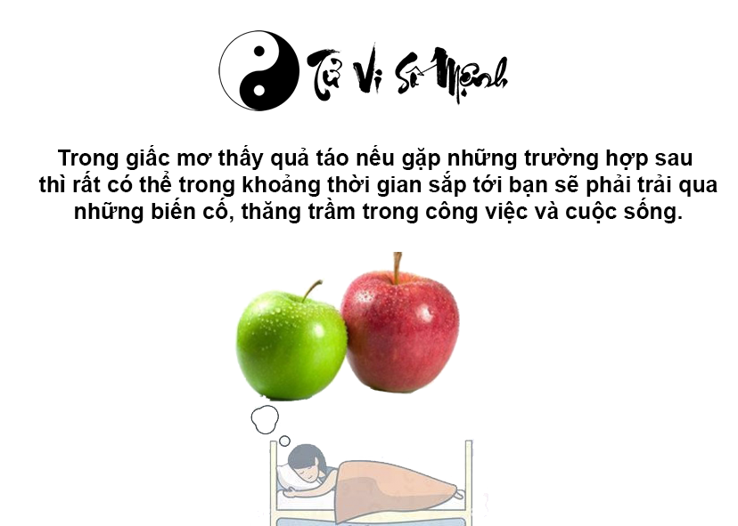 Mơ thấy quả táo là điềm báo gì và ứng với con số nào