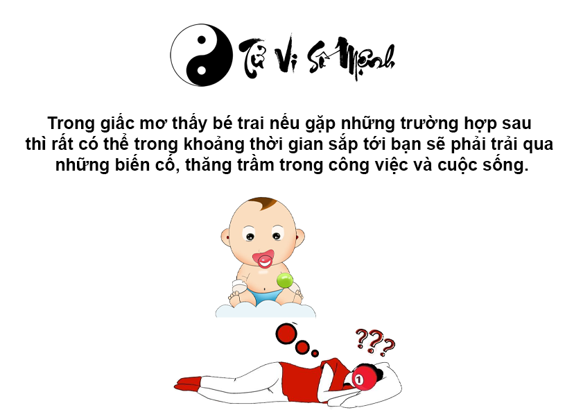 Nằm mơ thấy bé trai là điềm báo gì và ứng với con số nào