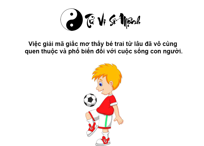 Nằm mơ thấy bé trai là điềm báo gì và ứng với con số nào