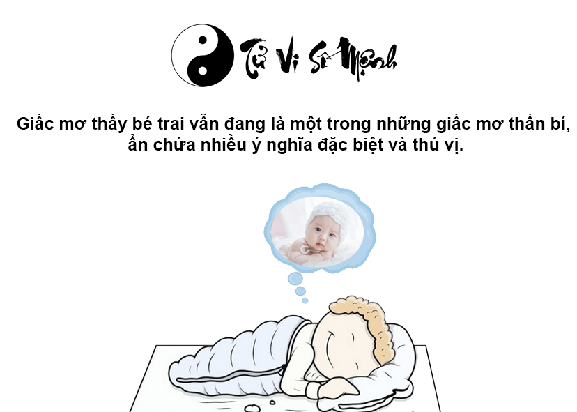 Nằm mơ thấy bé trai là điềm báo gì và ứng với con số nào
