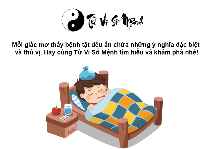 Nằm mơ thấy bị bệnh là điềm gì và ứng với con số nào