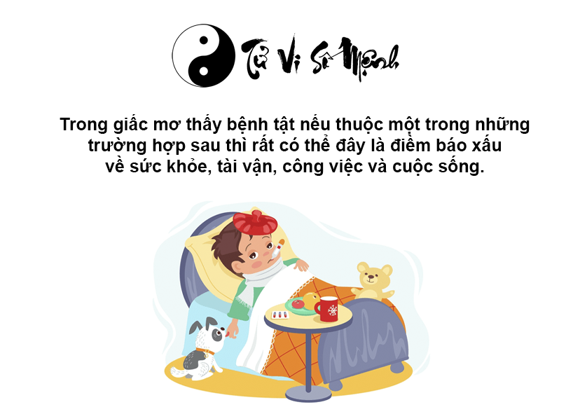 Nằm mơ thấy bị bệnh là điềm gì và ứng với con số nào