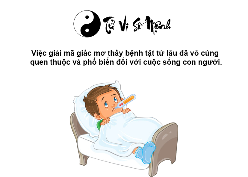 Nằm mơ thấy bị bệnh là điềm gì và ứng với con số nào