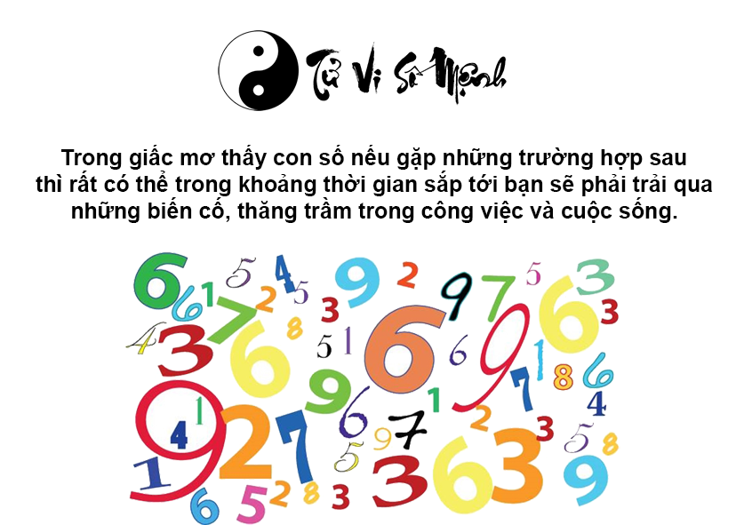 Nằm mơ thấy con số là điềm gì và ứng với con số nào