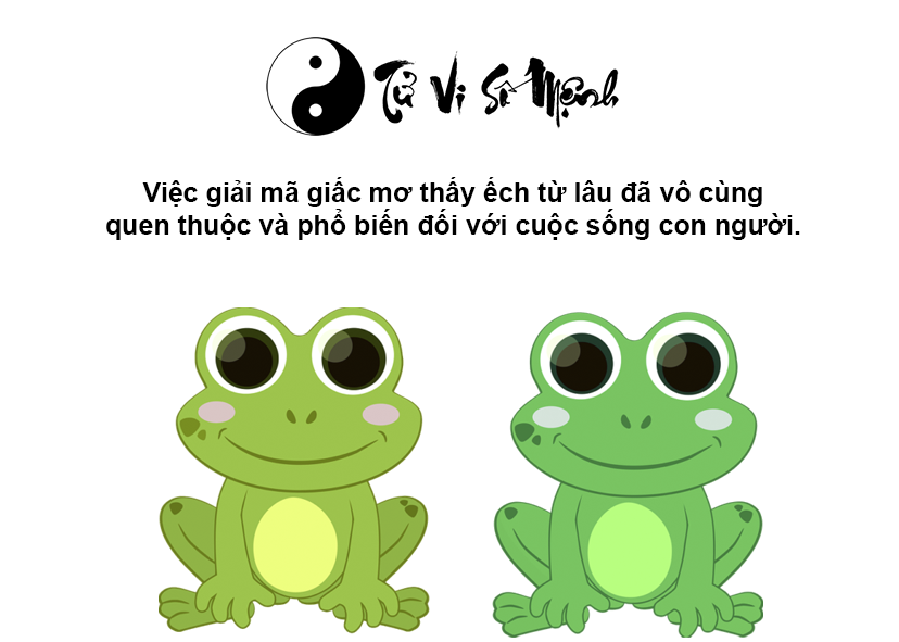 Giải mã giấc mơ thấy ếch và con số may mắn tương ứng