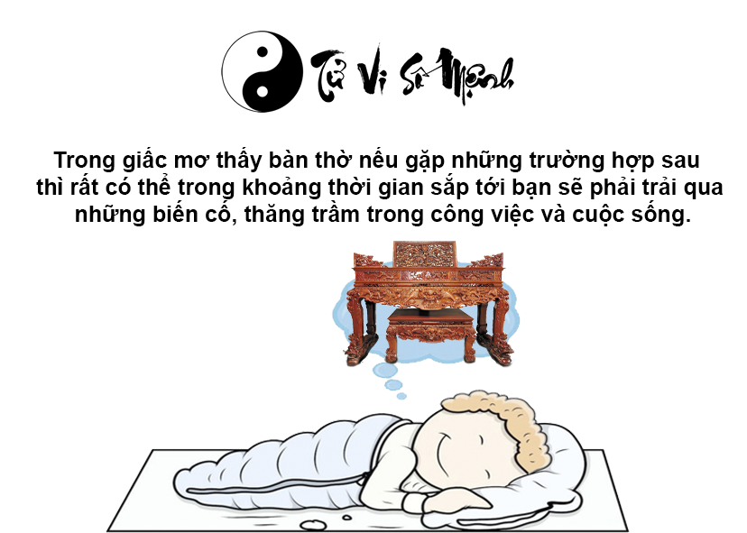 Giải mã giấc mơ thấy bàn thờ và con số may mắn tương ứng