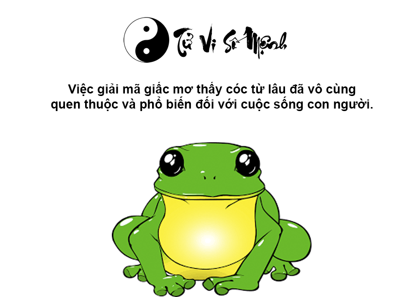 Giải mã giấc mơ thấy cóc và con số may mắn