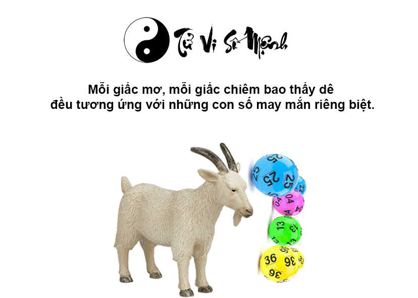 Giải mã giấc mơ thấy dê và con số may mắn tương ứng