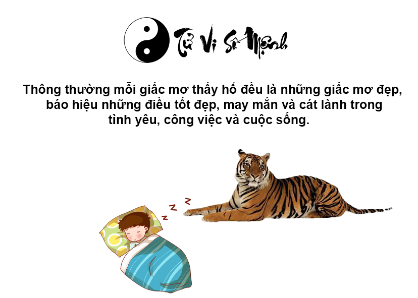 Giải mã giấc mơ thấy hổ và con số may mắn tương ứng