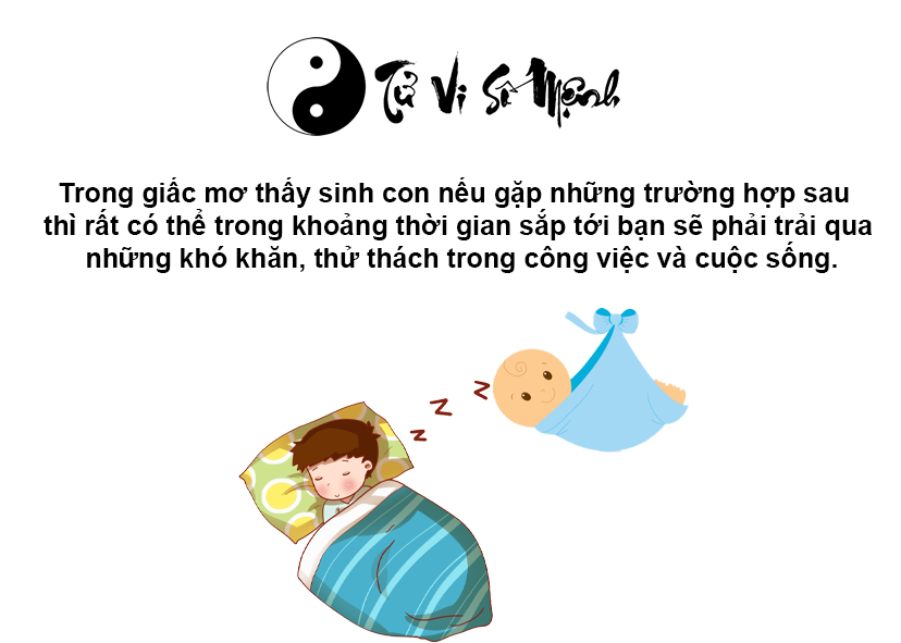 Giải mã giấc mơ sinh con và con số may mắn tương ứng