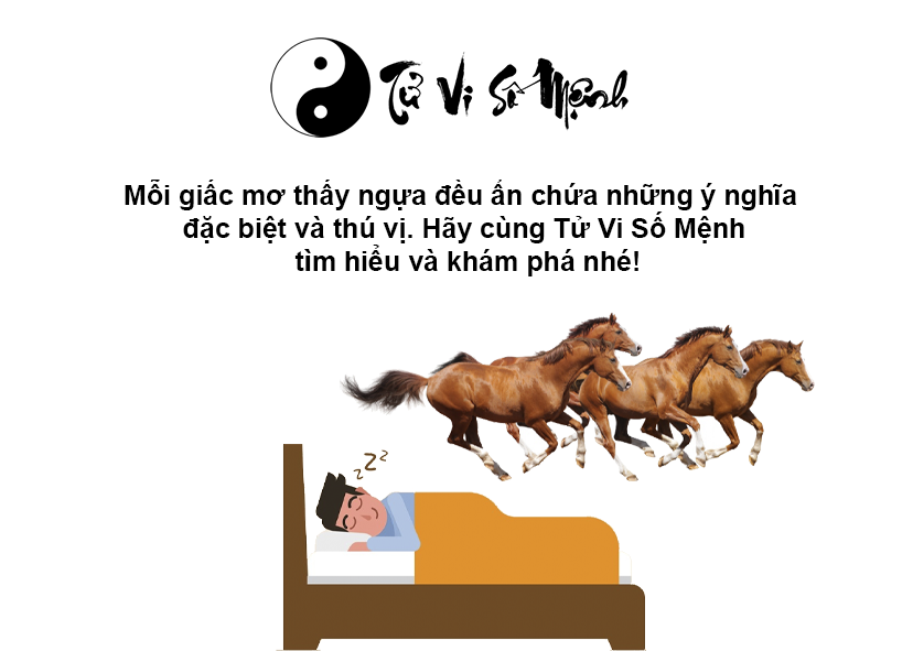 Giải mã giấc mơ thấy ngựa và con số tương ứng