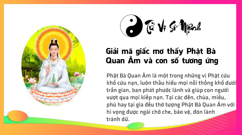 Giải mã giấc mơ thấy Phật Bà Quan Âm và con số tương ứng