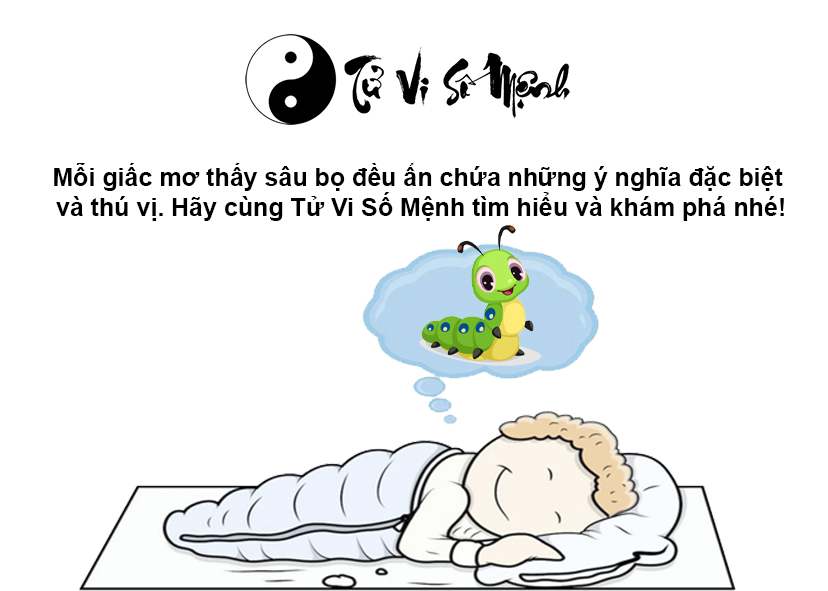 Nằm mơ thấy sâu bọ là điềm báo gì và ứng với con số nào