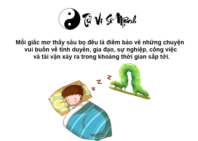 Nằm mơ thấy sâu bọ là điềm báo gì và ứng với con số nào