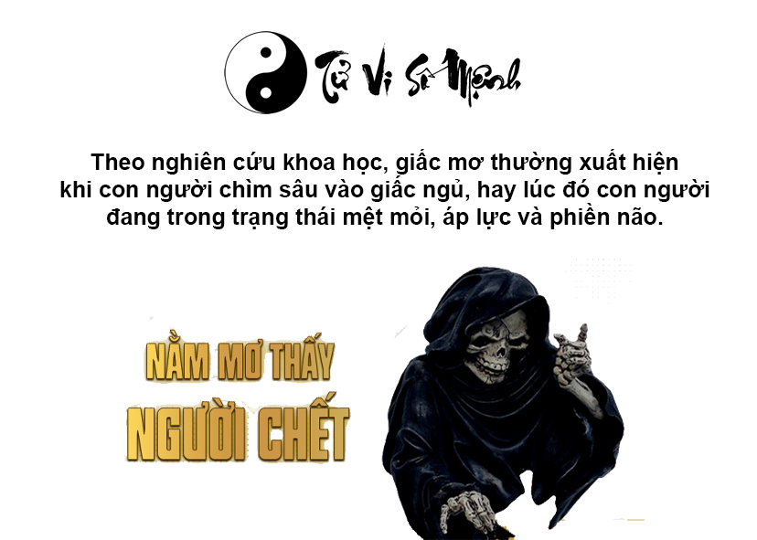 Mơ thấy mình chết là điềm báo gì và ứng với con số nào