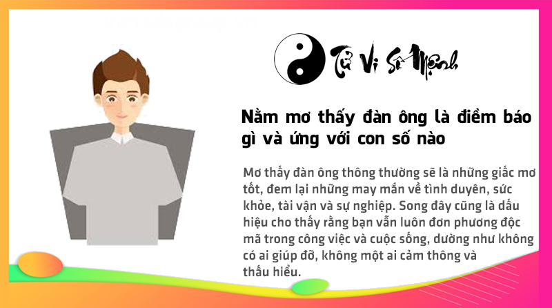 Nằm mơ thấy đàn ông là điềm báo gì và ứng với con số nào