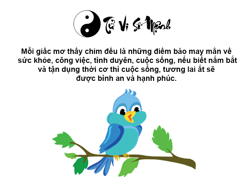 Nằm mơ thấy chim là điềm báo gì và ứng với con số nào