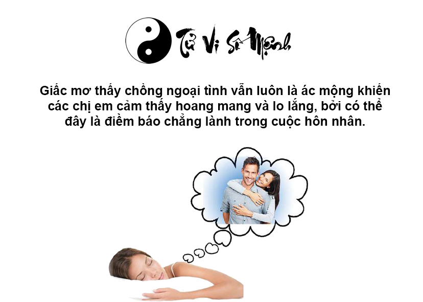 Nằm mơ thấy chồng ngoại tình báo hiệu điềm gì