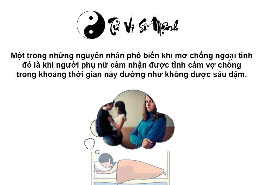 Nằm mơ thấy chồng ngoại tình báo hiệu điềm gì