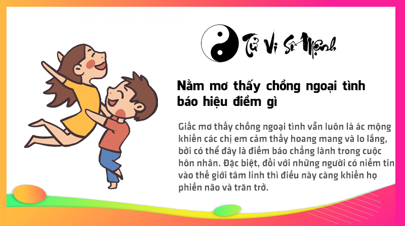 Nằm mơ thấy chồng ngoại tình báo hiệu điềm gì