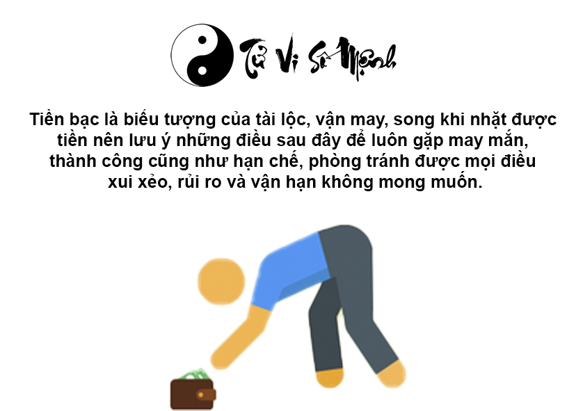 Nhặt được tiền là xui hay rủi và con số may mắn