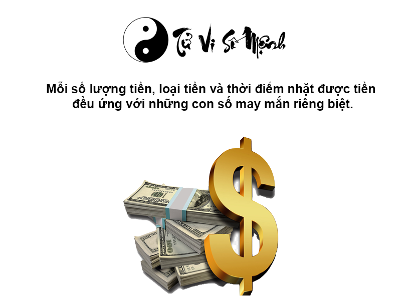 Nhặt được tiền là xui hay rủi và con số may mắn