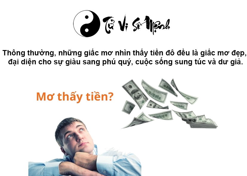 Nằm mơ thấy tiền đô là điềm báo gì và ứng với con số nào