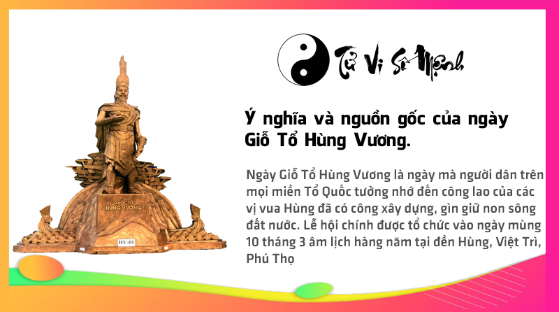 Ý nghĩa và nguồn gốc của ngày Giỗ Tổ Hùng Vương.