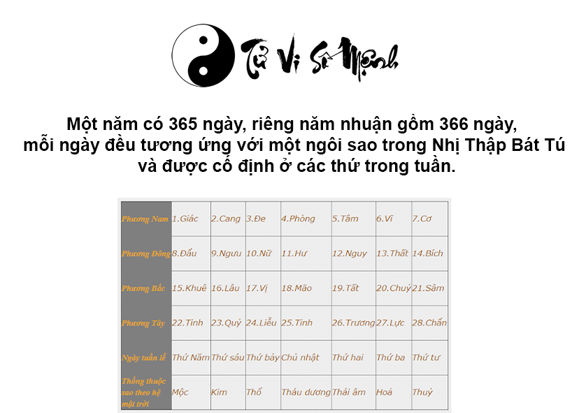 Nhị Thập B&aacute;t T&uacute; l&agrave; g&igrave; v&agrave; &yacute; nghĩa của 28 ch&ograve;m sao