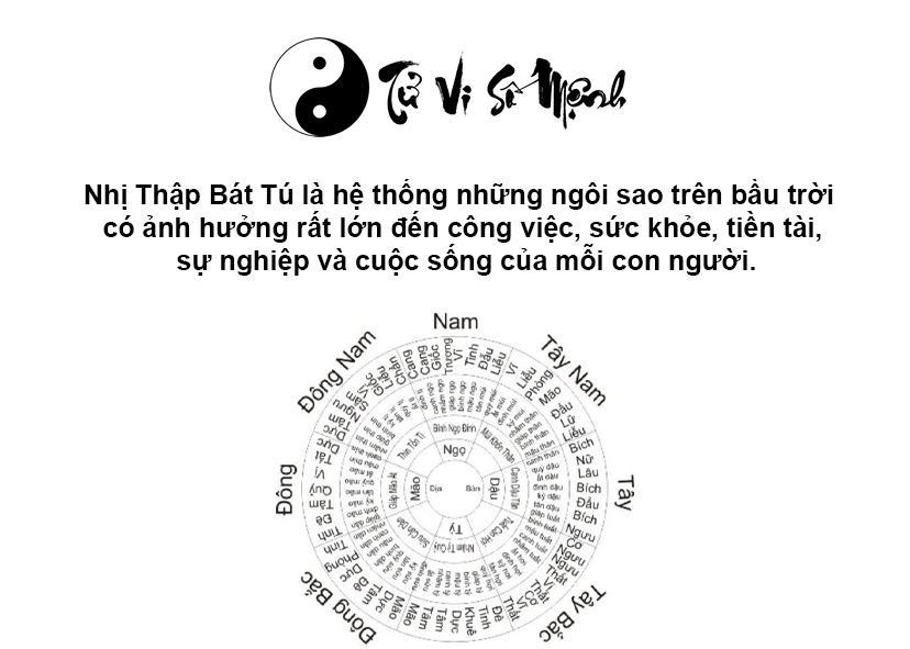 Nhị Thập B&aacute;t T&uacute; l&agrave; g&igrave; v&agrave; &yacute; nghĩa của 28 ch&ograve;m sao