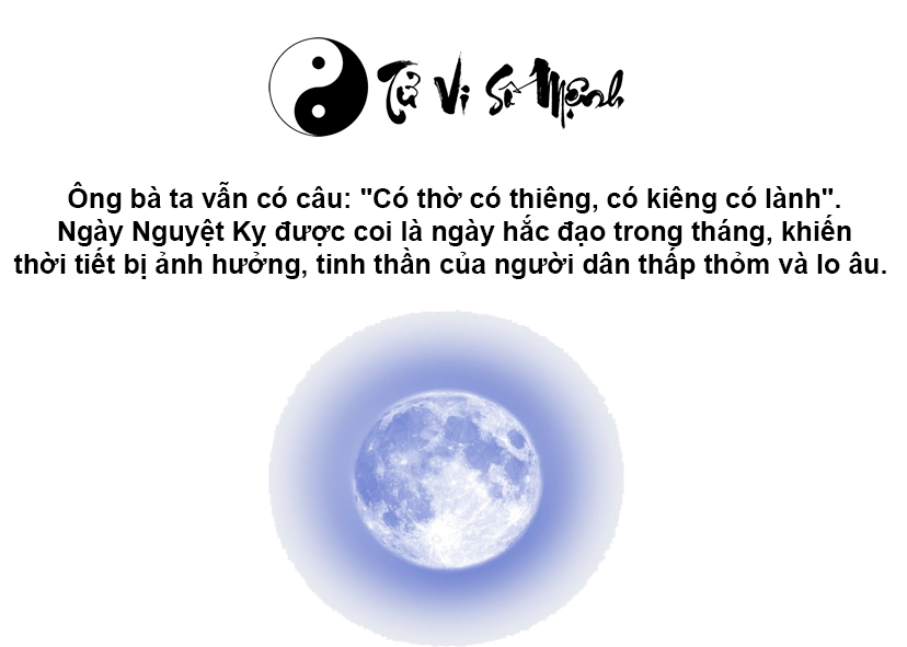 Ngày Nguyệt Kỵ là gì và ý nghĩa ngày Nguyệt Kỵ