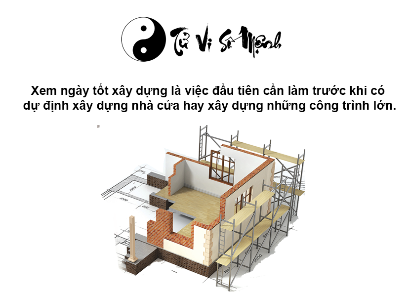Xem ngày tốt khởi công xây dựng